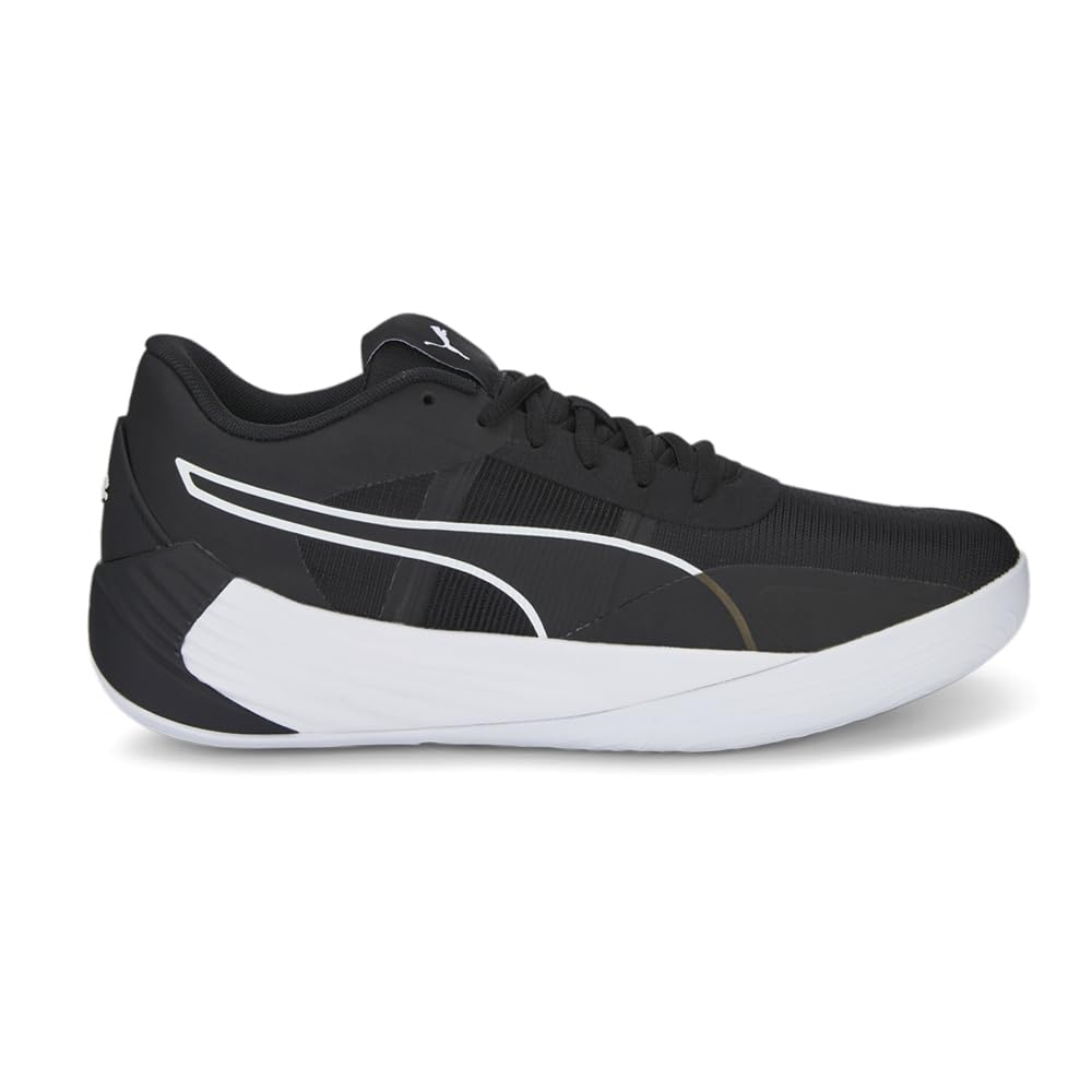 PUMAMens Fusion Nitro Team Basketball Sneakers Shoes - Black