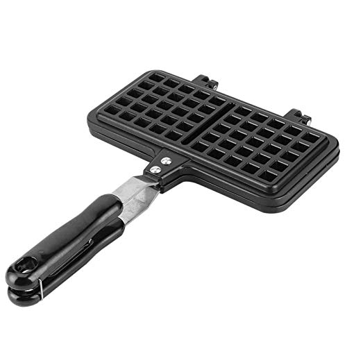 1-teilige Waffeleisen-Rechteckform Antihaft-Waffelform-Backform-Herstellungswerkzeug-Hersteller Pressplatte Küche – Bild 5