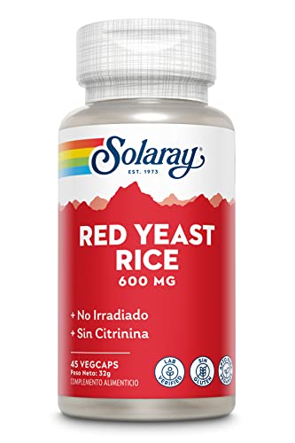 Solaray Red Yeast Rice. 45 Vegcaps. Formula De Cuidado Cardiovascular A Base De Monascus Purpureus. Sin Gluten. Apto Para Veganos. Solaray Red Yeast Rice. 45 Vegcaps. Formula De Cuidado Cardiovascular A Base De Monascus Purpureus. Sin Gluten. Apto Para Veganos.