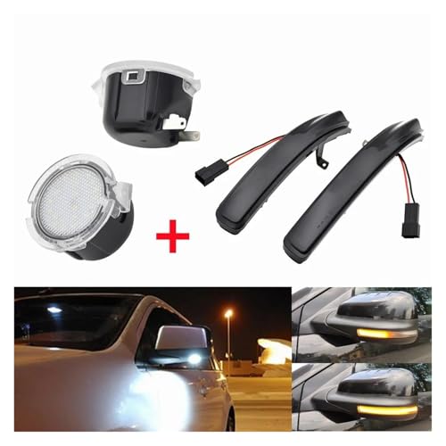 Clignotant LED Dynamique et Éclairage Miroir pour Ford Explorer 2011-2019