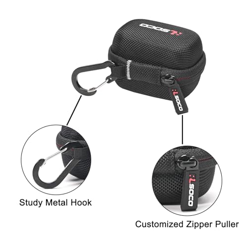 RLSOCO Hard Case for Sony WF-1000XM5 The Best Truly Wireless Noise Cancelling Earbuds (Black)