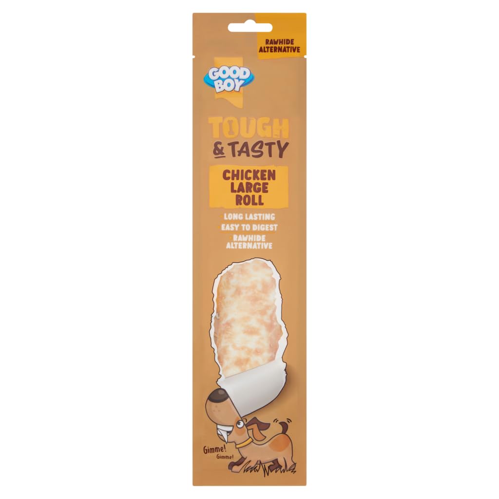 Good Boy Tough And Tasty Chicken Large Roll 80g