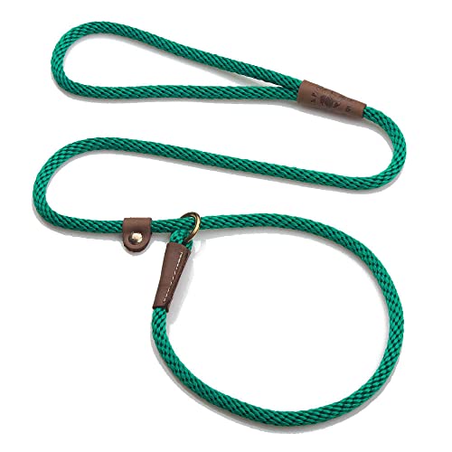 Mendota Pet Slip Leash - Made in The USA , 3/8 in x 6 ft - for Small/Medium Breeds