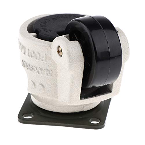 Almencla – Rodas de nivelamento retrátil para máquina montadas na placa para melhoria da casa