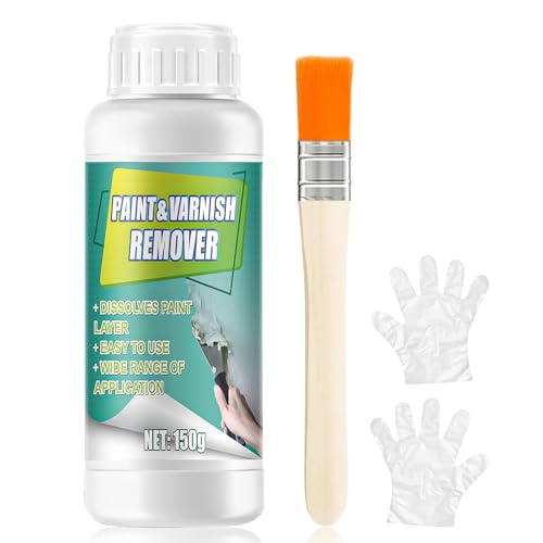 JAOJAO Advanced Paint & Varnish Remover, Powerful and Rapid, Suitable for Surfaces Such as Metal,...