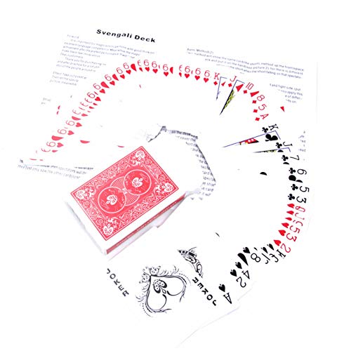 ZQION Svengali Deck Magic Gimmick Card Magic Tricks Cards Magician Props Magic Cards Close Up Street Magic