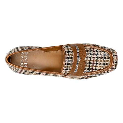Image of Donald Pliner Women's Tristina Penny Loafer Heel - 1.3 inch Block Heel Shoes for Comfort, Slip On Women's Heels