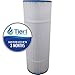Tier1 Pool & Spa Filter Cartridge | Replacement for Hayward Star Clear C500, FC-1240, Pleatco PA50, C-7656, Pentair Purex CF-50 and More | 50 sq ft Pleated Fabric Filter Media
