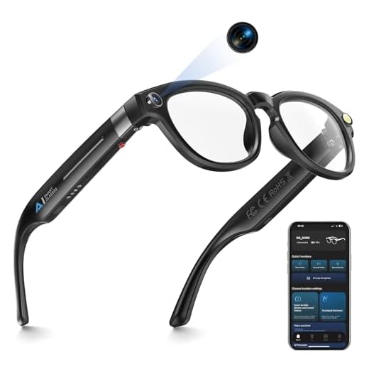 EpochTec 8MP Camera Glasses