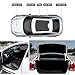 32.8Ft Car Door Seal,Thickened Rubber Automotive Weather Stripping for Hoods,Trunks,Windows,Universal Soundproof Car Weather Stripping Car Accessories for Most Car,Truck,SUV (32.8Ft)