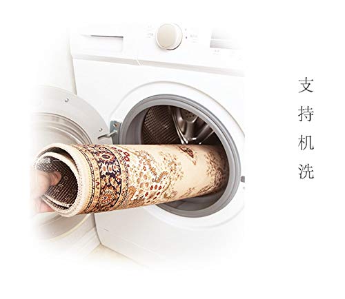 STJPJ tapijten Perzische Turkse Europese Hof Vintage Distressed Tapijt Woonkamer Slaapbank Koffie Tafelmat Slaapkamer… - Afbeelding 7