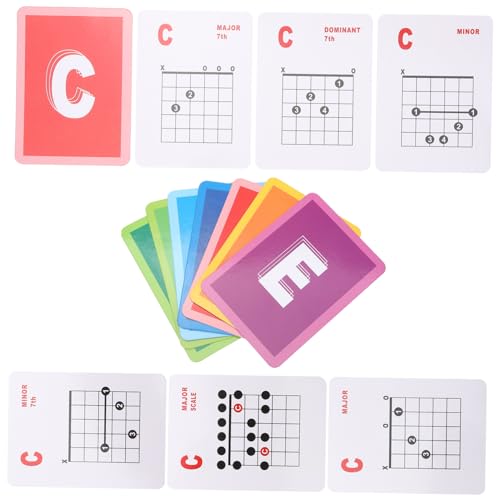 FUTUREORYY 49個ギターコードチャート ギターレッスン用ポスター 学 めの 利な
