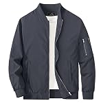 Mens Cotton Lightweight Jackets Zipper