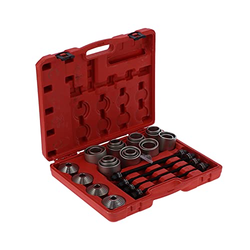 Torvex Bushing Pull Press Kit – 28PCS Bearing Removal & Installation Tool Set, Sleeve Installer Kit for Automotive Maintenance