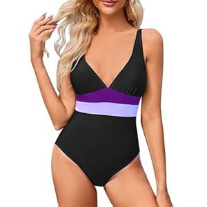 Maillot une pièce motif abdomen SNUOEN
