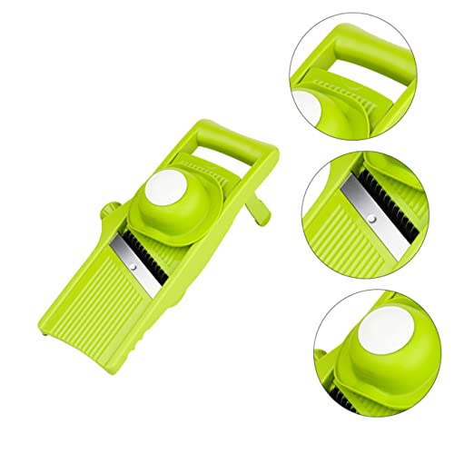 Cortadora manual multipropósito para vegetales Hemobllo verde miniatura 2
