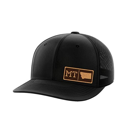Gorra Trucker Ajustable con Parche de Cuero miniatura 1