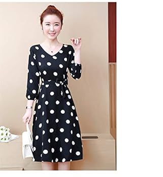 レリアン　ドット　水玉　ワンピース　ブルー　サイズ13 大きめサイズ レリアン ドット 水玉 ワンピース ブルー サイズ13 大きめサイズ