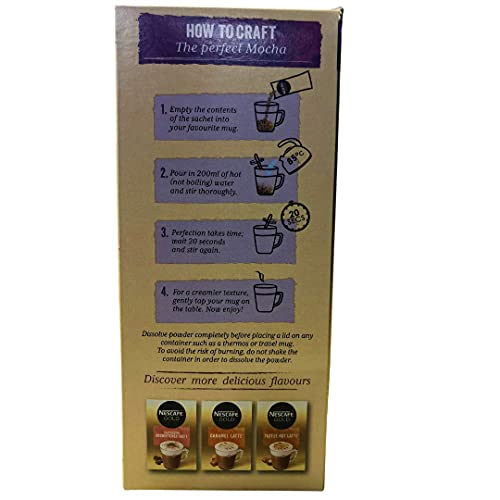 Nescafe Gold Double Choc Mocha Powder Pouch, 184 gram, Bag