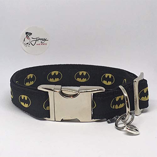 Jimmy und Katz Hundehalsband Batman 35cm-58cm x 2,5cm Cover