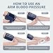 NWOUIIAY Tensiómetro de Brazo Monitor de Presión Arterial Recordatorio de Arritmia y 2 Funciones de Memoria de Usuario con Pantalla LCD Brazalete Ajustable 22-42cm para Adultos Mayores y Familias Imagen de NWOUIIAY Tensiómetro de Brazo Monitor de Presión Arterial Recordatorio de Arritmia y 2 Funciones de Memoria de Usuario con Pantalla LCD Brazalete Ajustable 22-42cm para Adultos Mayores y Familias