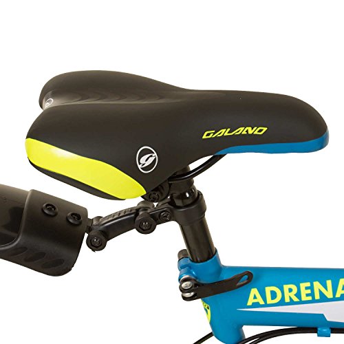 Galano Adrenalin DS MTB Fahrrad ab 135 cm für Mädchen und Jungen mit 21 Gängen StVO Beleuchtung 24 Zoll Mountainbike Fully Jugendfahrrad Kinderfahrrad (Blau/Grün) – Bild 5