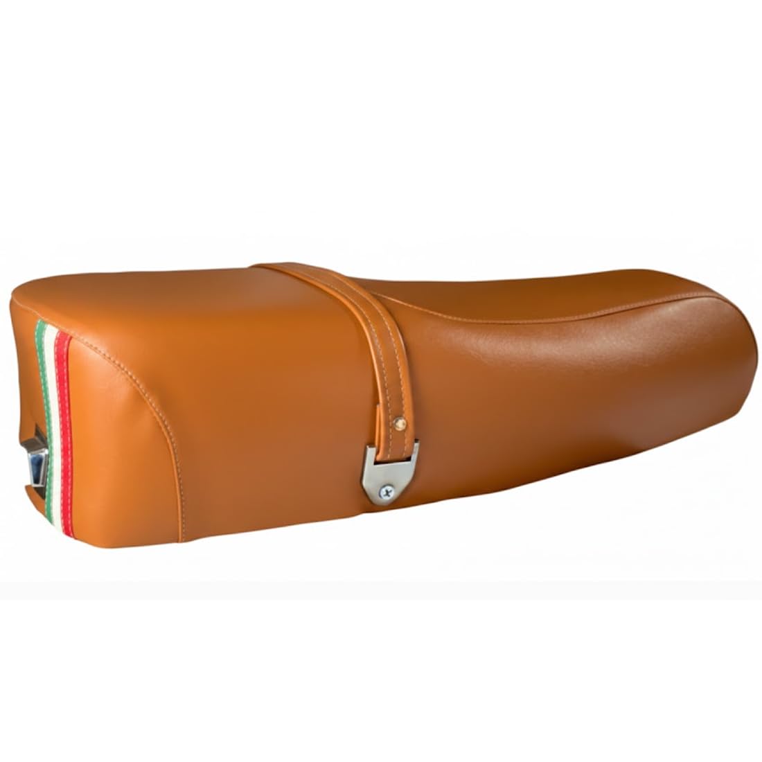 Sella Sedile Sellone Elite Bandiera Italia Per PX 125 150 200 Marrone
