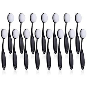 UNIMEIX 5 Pcs Craft Ink Blending Brushes Set Tool Card Making Supplies Blender Brush for Card Making(Size 4, 0.82″ Brush Head)