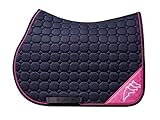 Blau Patsh Pink Equiline Schabracke Nadir,Dressur,Blau Patsh Pink Dressur  Blau Patsh Pink