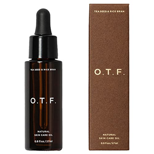 O.T.F ナチュラルスキンケアオイル 27ml 美容オイル (顔/ボディ/髪) 茶の実油 コメヌカ油 (乾燥肌/敏感肌) 保湿 フェイスオイル (働く女性のご褒美に/プレゼント)