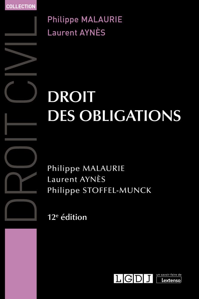 Droit des obligations (2022)