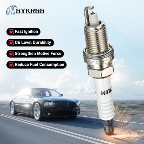 Image of Iridium Spark Plug XP985 4 Pack for Honda Civic | Fits Accord /Civic /CR-V /Odyssey /Prelude; CL /EL /Integra; 200 /Sebring; Avenger /Caliber /Journey; Elantra; Compass /Patriot; Soul