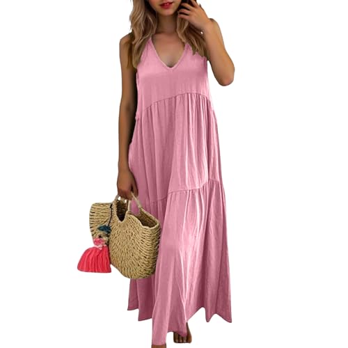 Robe longue bohème décontractée pour vos balades estivales et soirées plage