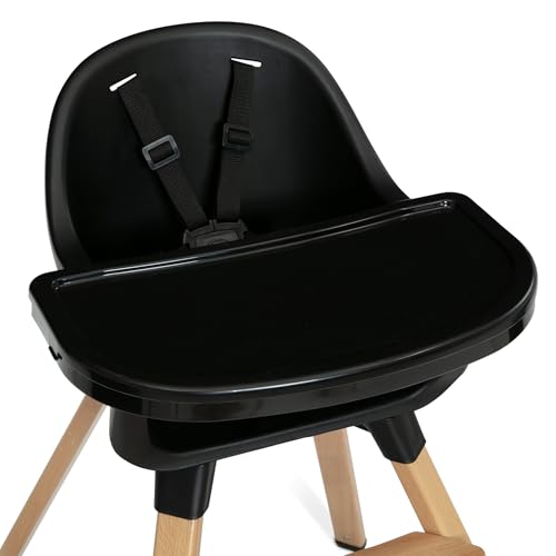 Image of Delta Children - babyGap Otto 3-in-1 High Chair - High Chair Converts to Toddler Dinning Chair and Booster Seat - Dishwasher Safe Meal Tray - FSC-Certified Wood, Black