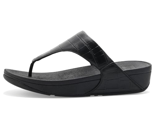 Image of FitFlop Women's Lulu Leather Toe-Post Sandals