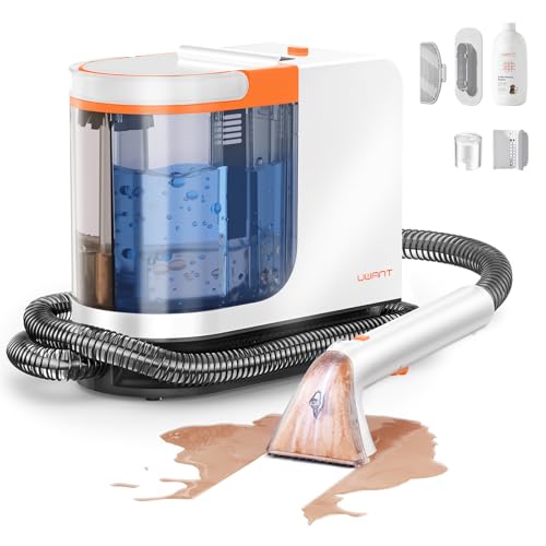 410Km8bU8+L Uwant B300 Pro, Shampouineuse, Nettoyeur canapé tissu, Technologie de moteur magnétique Flottant, Adaptée pour nettoyer canapés, tapis et matelas, 18000 Pa, 69 dB