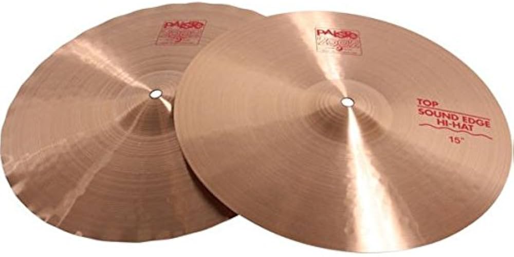 Paiste 2002 Classic Cymbal Sound Edge Pair Hi-Hat 15-inch : Amazon