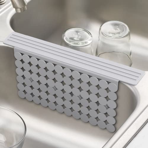 Bligli tapete protector para divisor de lavabo plástico gris miniatura 2