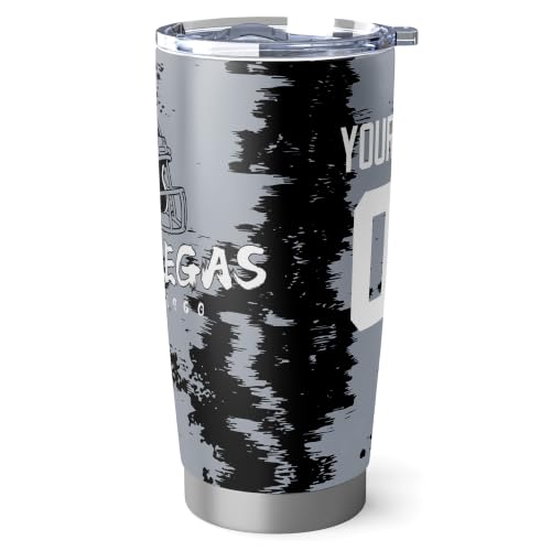 Image of ANTKING Las Vegas Tumbler 20oz Travel Mug Custom Number Name Gifts