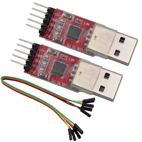 Ya en mundofriki.es: Heevhas CP2102 USB a TTL Módulo de convertidor en serie UART Tablero de convertidores USB UAR por 3.3V y 5V Descargar STC con cable de puente (2 piezas)