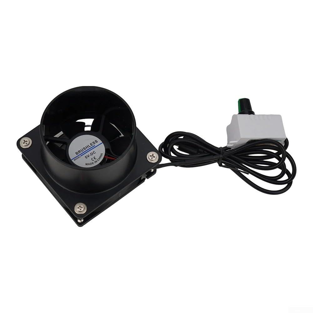 Ventilador de escape USB compacto diseñado para cocinas Ajustes de velocidad ajustables para un flujo de aire óptimo (B)
