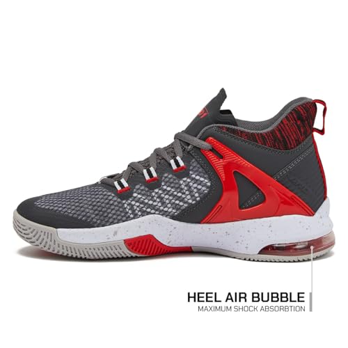 AND1 Turnaround Men’s Basketball Shoes, Indoor or Outdoor Basketball Sneakers for Men, Street or Court, Sizes 7-163