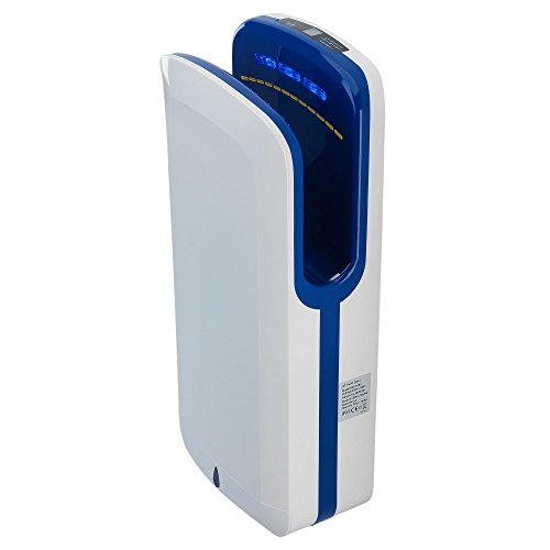 Handy Dryers Gorillo Junior Hand Dryer - 650W Wall-Mounting Child Friendly Hand Dryer - Self Adjusting Air Heat Output, Eco-Friendly Hand Drying Unit with Water Waste Collection