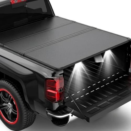 Hard Tri-Fold Truck Bed Tonneau Cover Compatible with 2019-2026 Ford Ranger 5FT Bed Cover