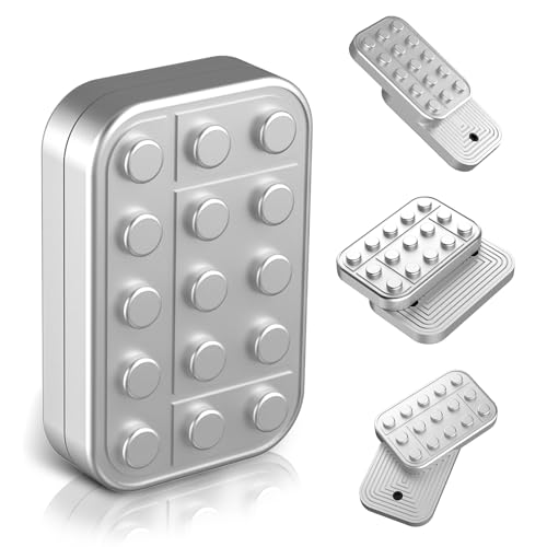 Fidget Slider Haptic Slider EDC Fidget Clicker Office Fidget Toy for Adults Brick Blocks Haptic Fidget ADHD Gifts for Men