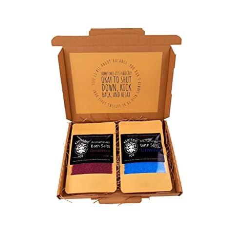 Little Box of Big Ideas - Bath Salt Gift Set with Life Balance Message - Relaxing Spa Gift - Pamper Bath Gift Set- Letterbox Gift - Self Care Gift - Stress Relief - Thinking of You Gift Cover