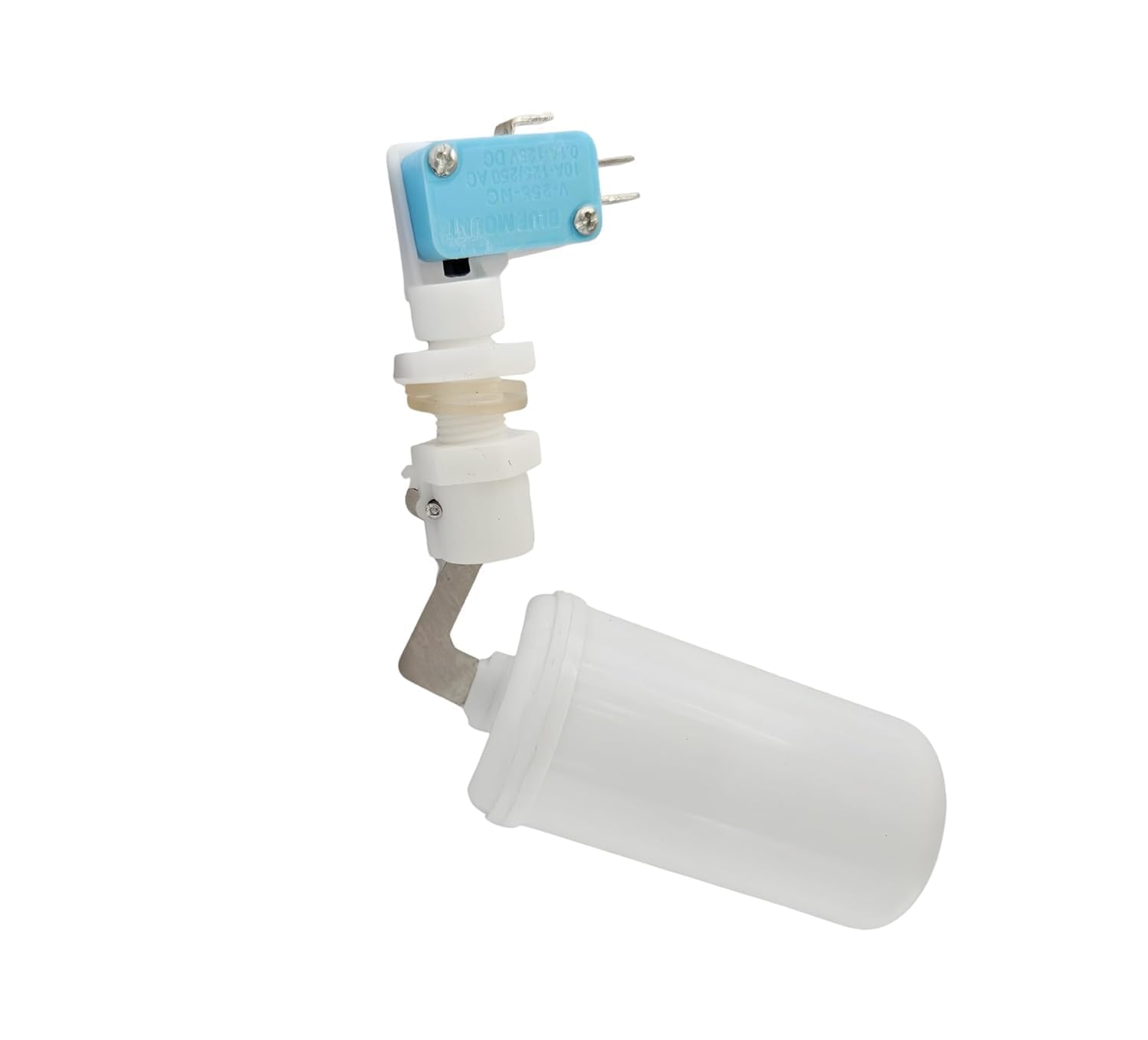 Plastic Float Switch Water Level Controller with Micro Switch, Tank Sensor, White and Blue (1)-image-27