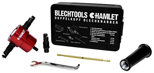 Preisvergleich Produktbild Blechtools Hamlet Blechnibbler N1 Schneidegerät Set