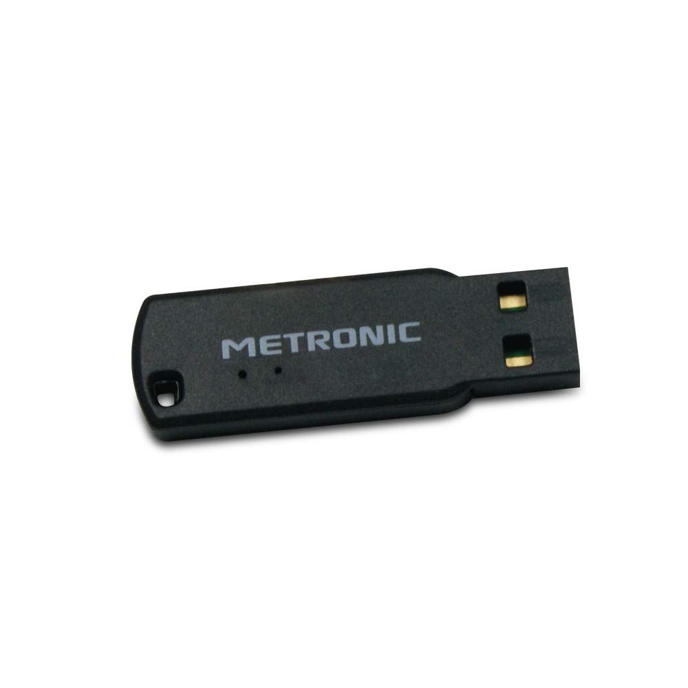 Metronic 477040 Mini Bluetooth Receiver with USB Outlet, Black