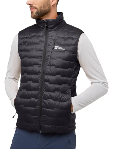 Gilet homme Jack Wolfskin Passamani Down Vest sans manche noir